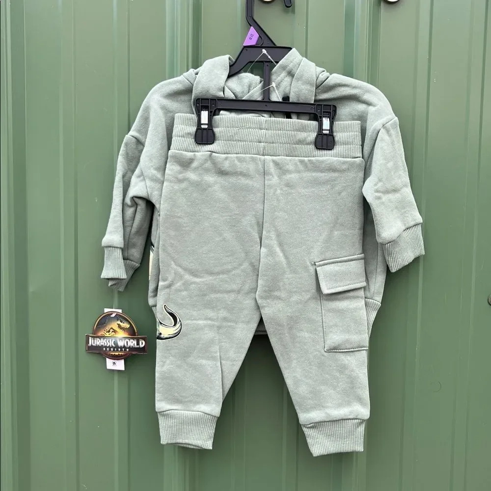 Baby Boys Graphic Hoodie & Jogger Pants 4, 2-Piece Sets Size 12M